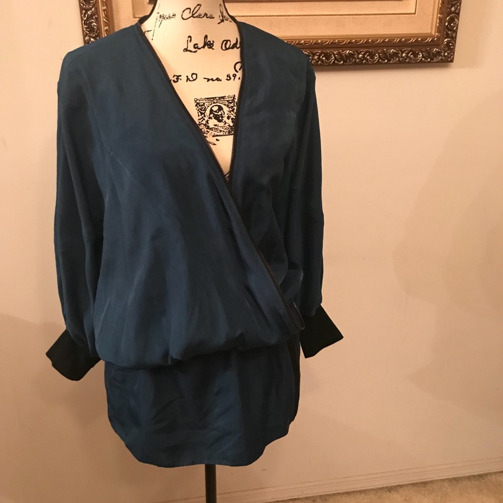 Rachel Roy Satin Feel Tunic